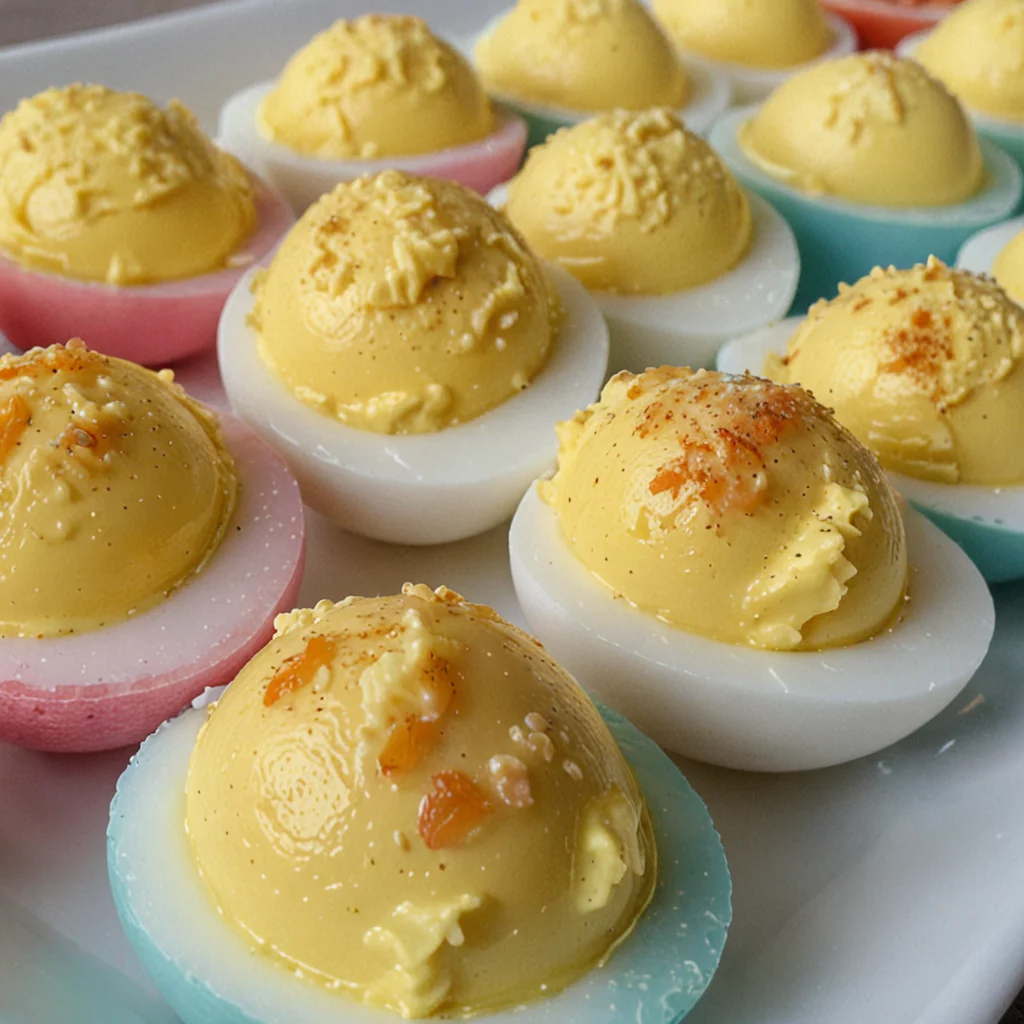 Colored Hard-boiled Eggs