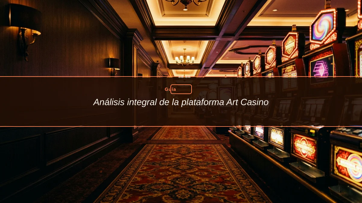 Análisis integral de la plataforma Art Casino
