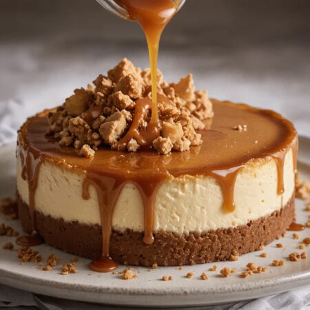 Salted Caramel Biscoff Cheesecake: Ultimate Indulgence