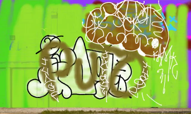 Graffiti artwork by Sumoe