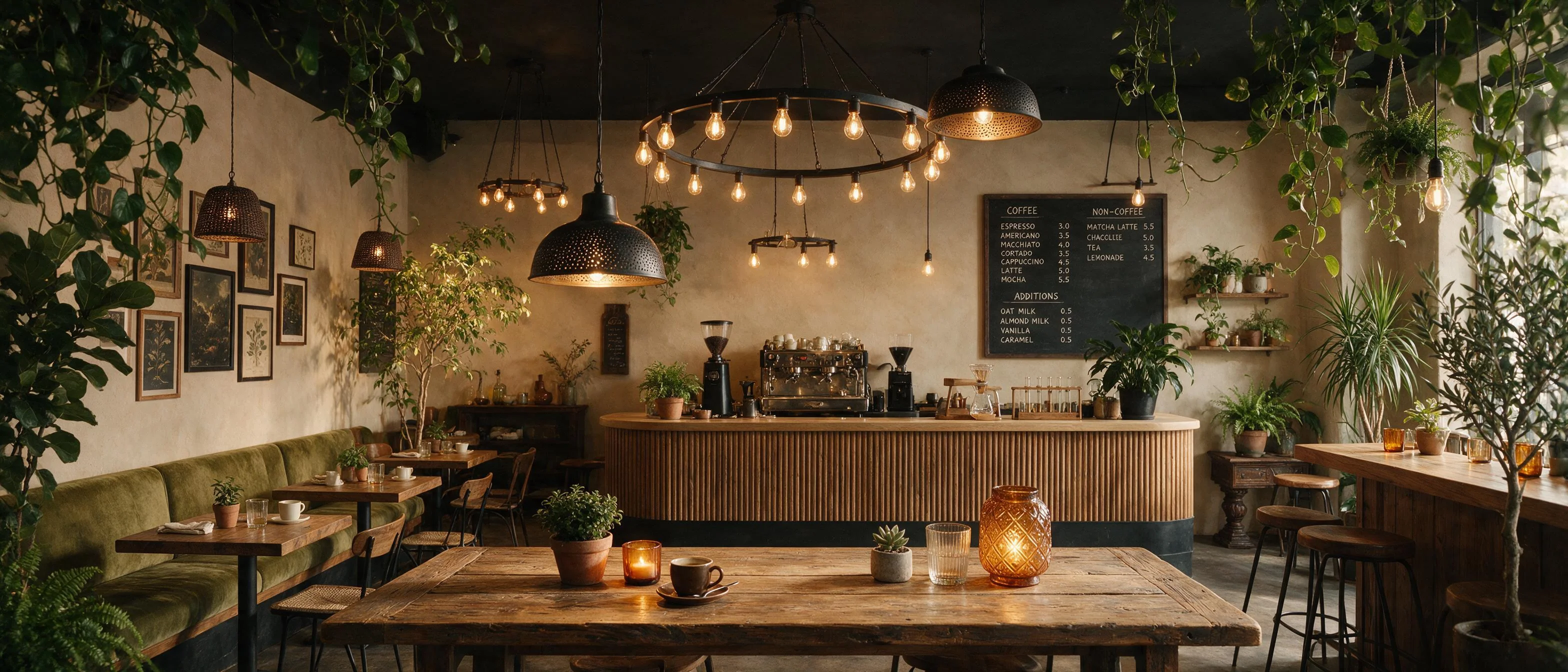 Aesthetic Cafe Decor Ideas