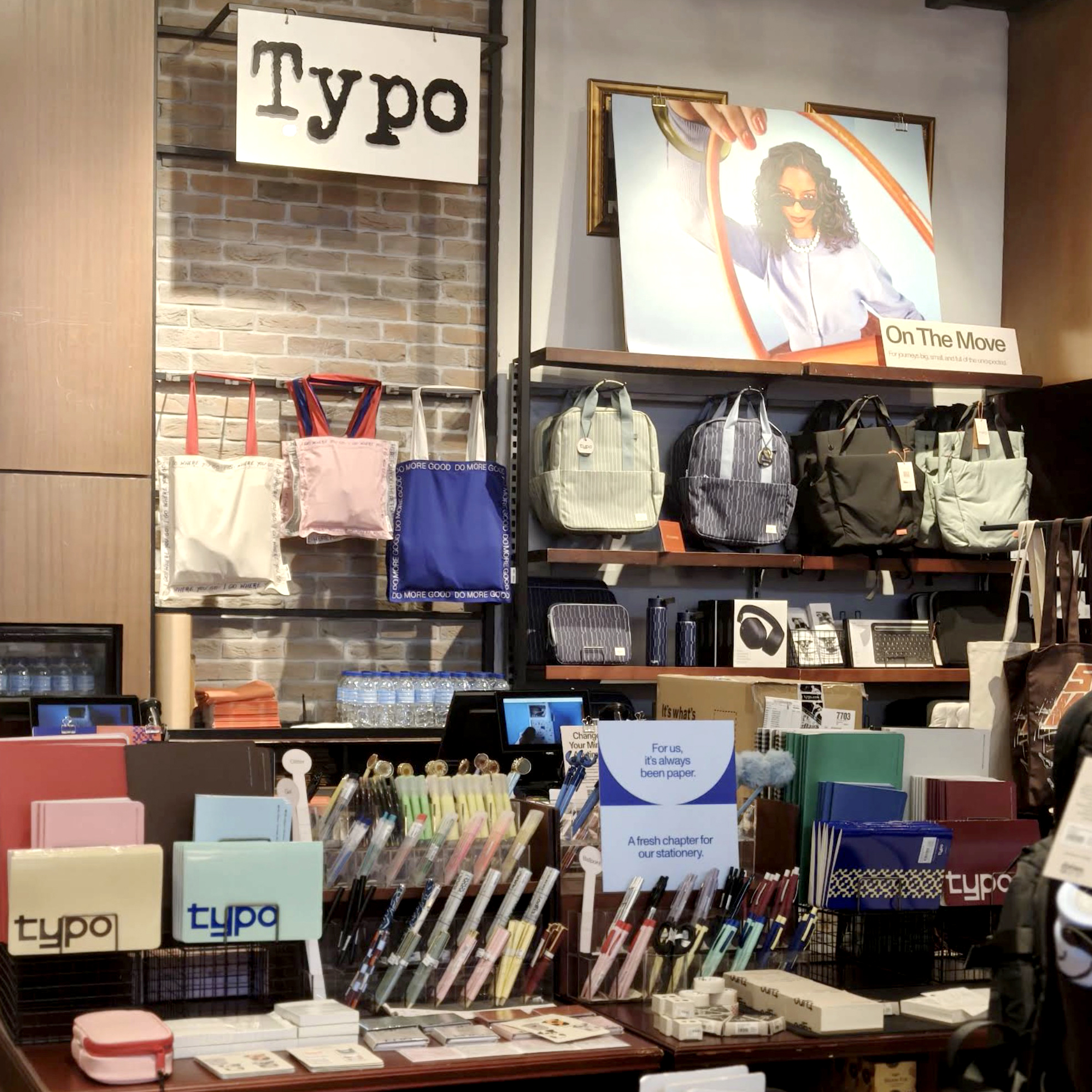 Gifts and homeware items at Typo