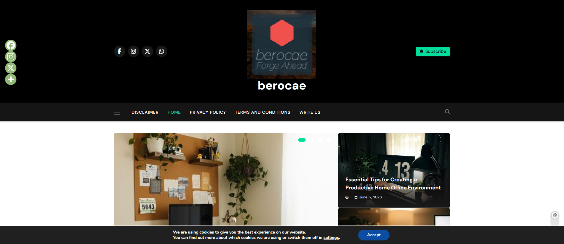 Stored capture of berocae.com