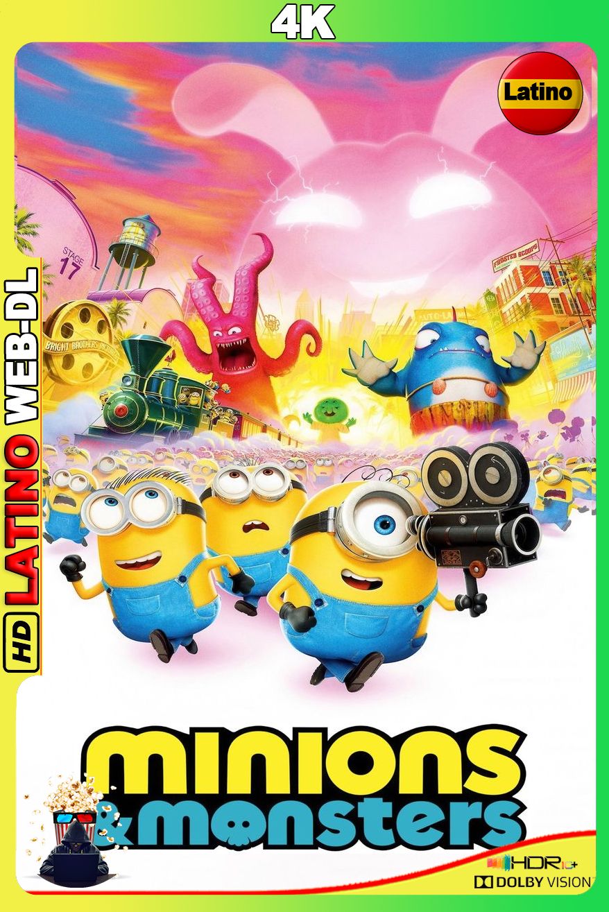 Minions & Monstruos (2026) [2160p] WEB-DL 4K HDR [Latino-Inglés]