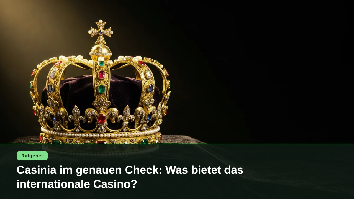 Casinia im genauen Check: Was bietet das internationale Casino?