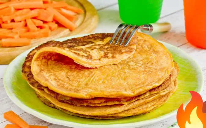 Постер Морковные панкейки