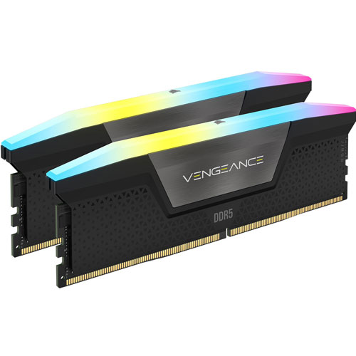 CORSAIR VENGEANCE RGB 64GB (2x32GB) 6000MT/s DDR5 Memory