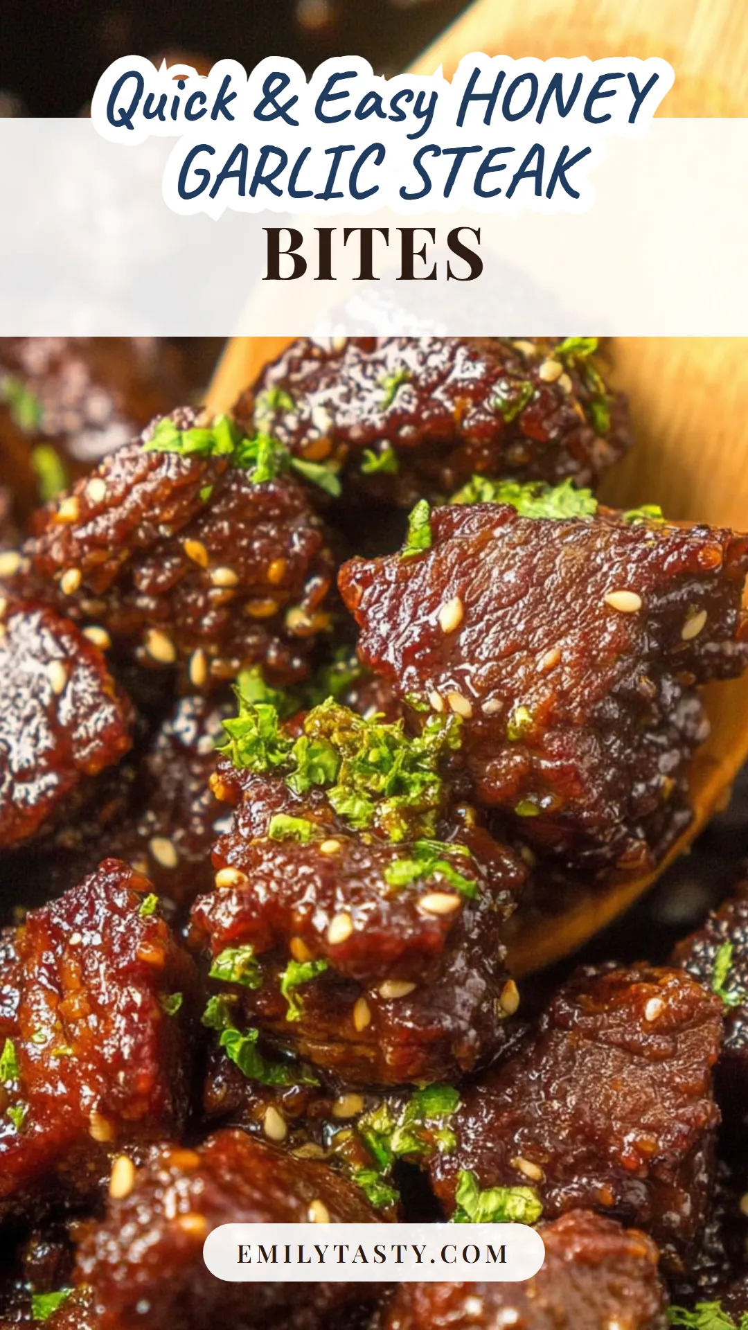 Indulge in these tender honey garlic steak bites that are not only easy to make but also packed with flavor. This quick recipe uses simple ingredients and can be on your table in 30 minutes. Ideal for busy weeknights or a delicious dinner party. The sweet and savory combination of honey and garlic elevates the juicy steak, making it a crowd-pleaser. Click for the full recipe.