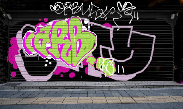 Graffiti artwork by Sumoe