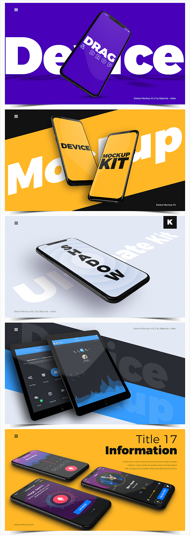 Device Mockup Kit - 4