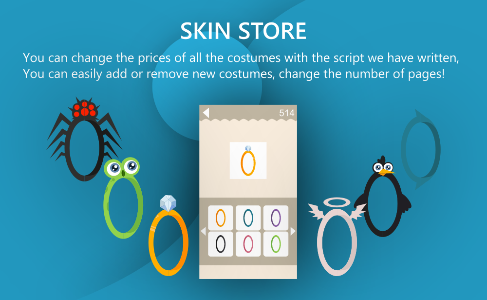 Circle Hop - Arcade, AdMob Game