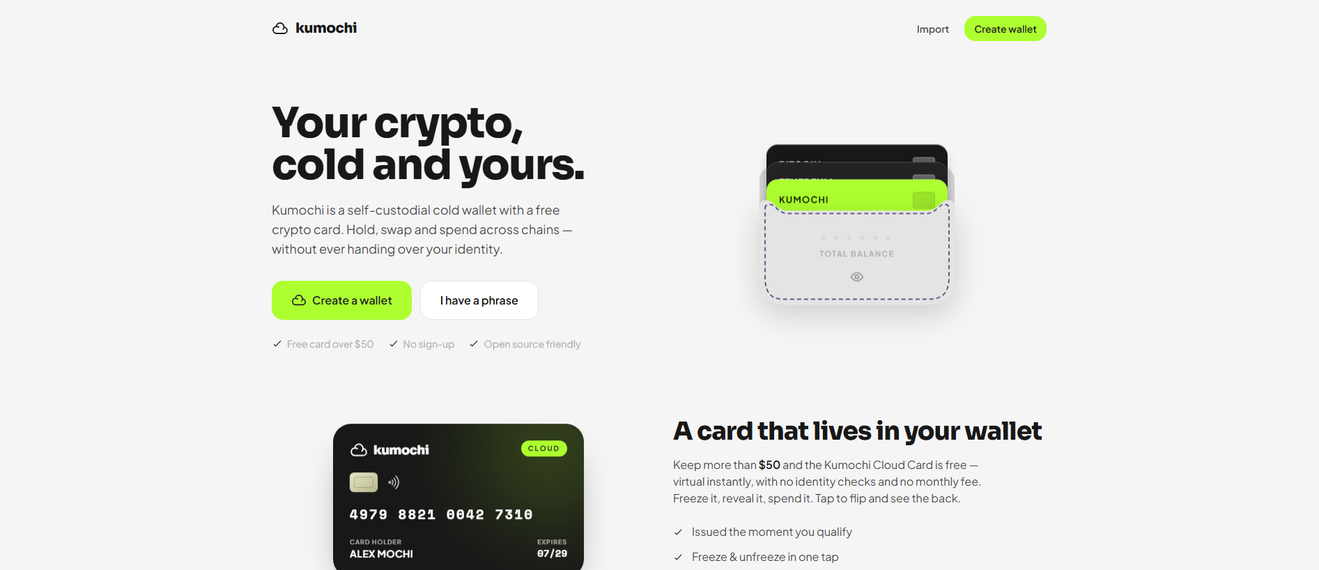 Stored capture of kumowallet.net