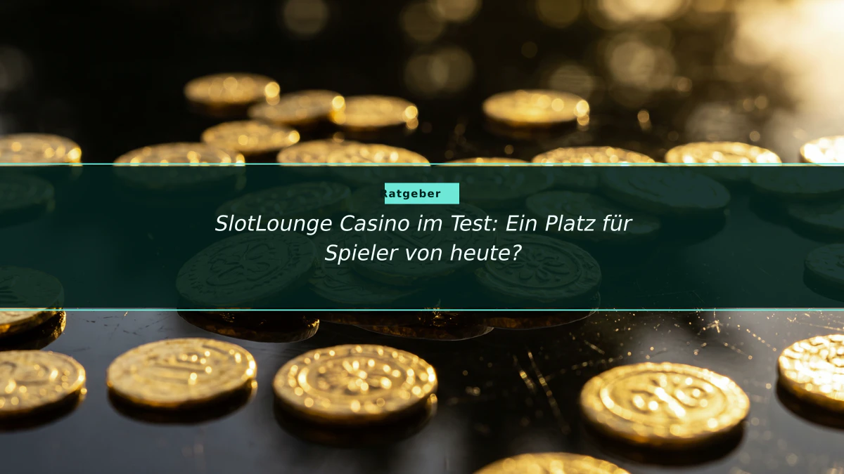 SlotLounge Casino im Test: Ein Platz für Spieler von heute?