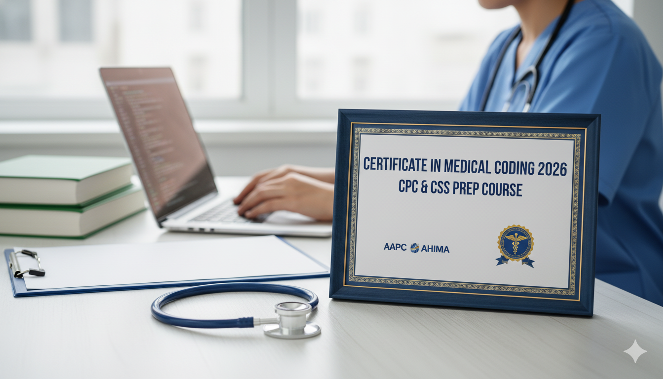 Certificate in Medical Coding 2026 | CPC & CCS Prep Course
