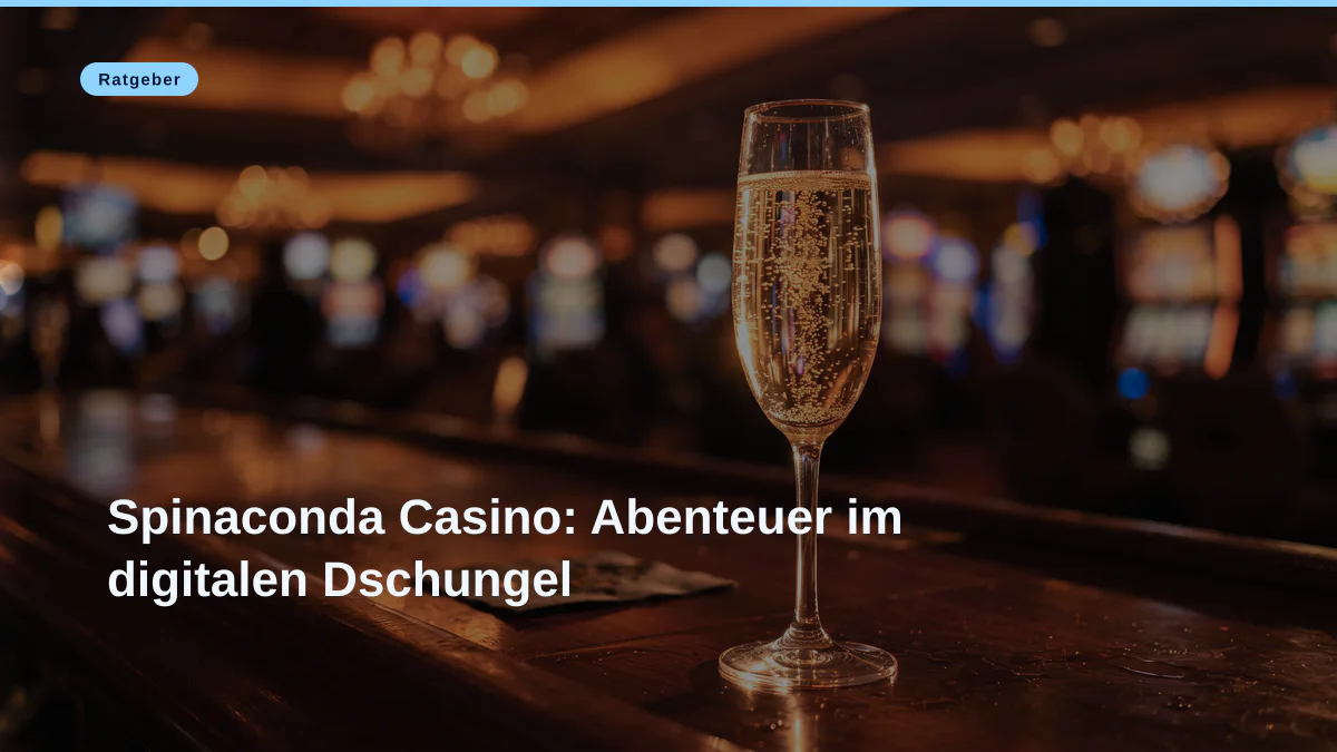 Spinaconda Casino: Abenteuer im digitalen Dschungel