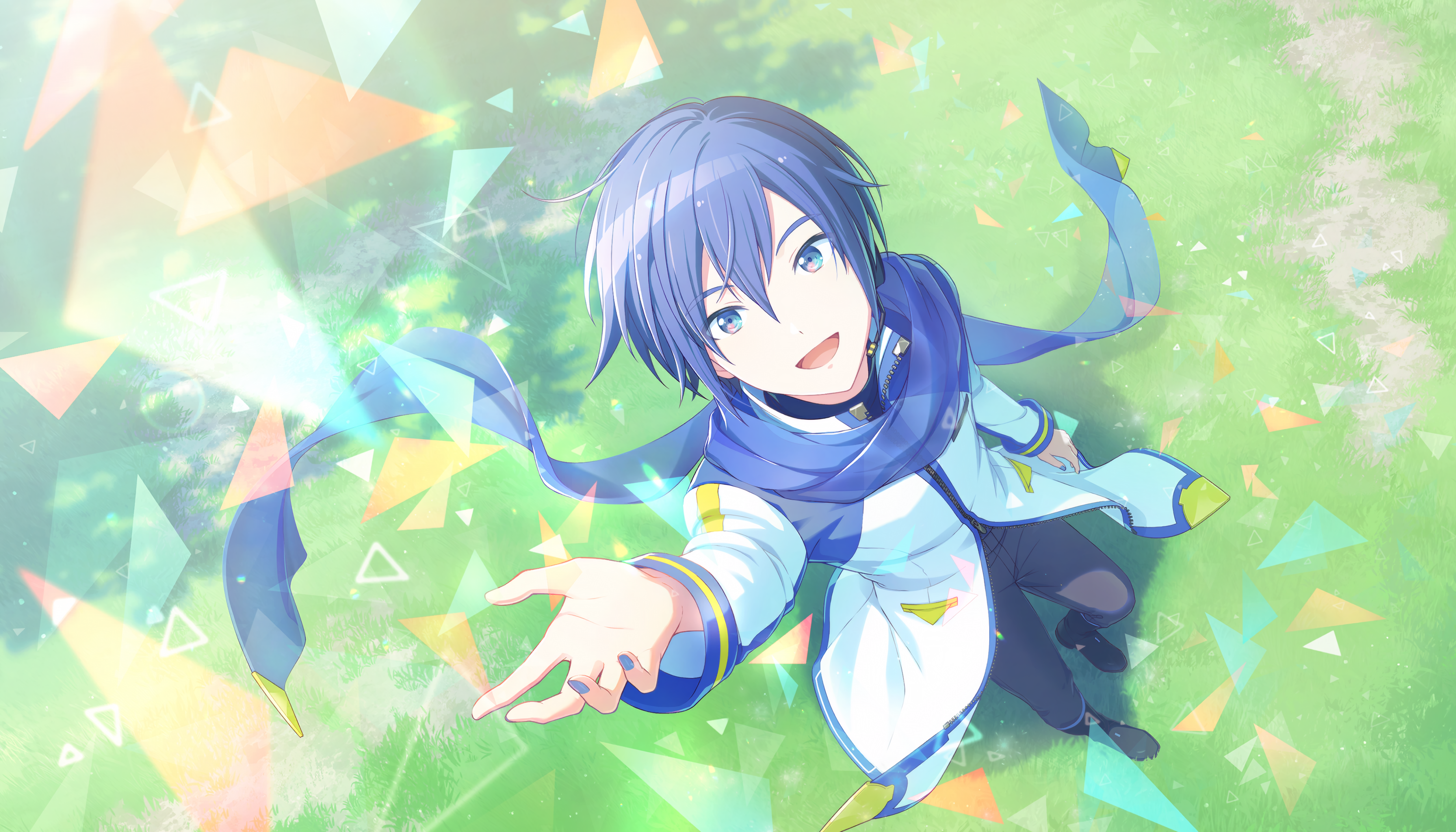 4K Card Upscale #prsk #pjsk #プロセカ 【空へと見送って】 #KAITO