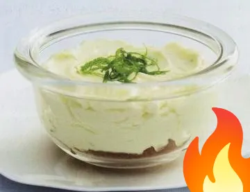 Постер Чизкейк без выпечки с лаймом