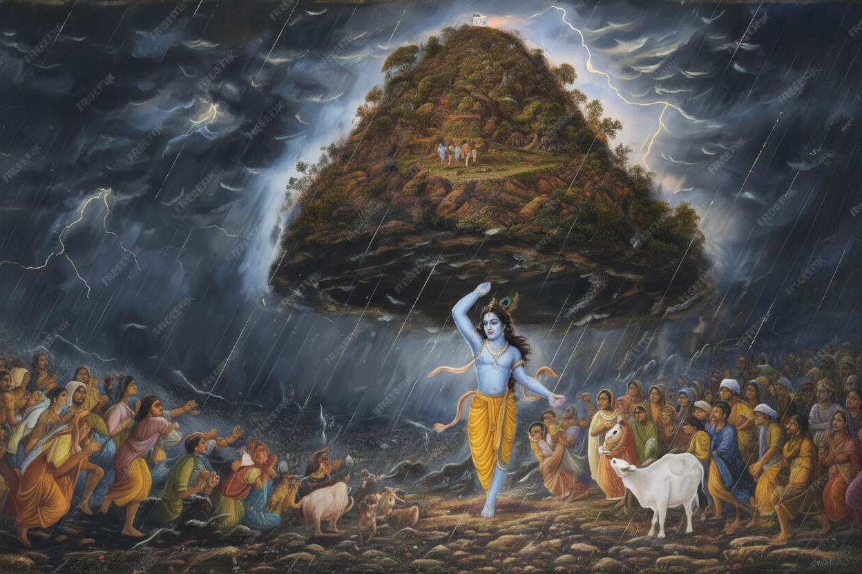 Govardhan Puja: The Metaphysics of Civilizational Autonomy and the Dharma of Embodied Truth