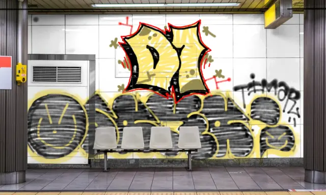 Graffiti artwork by osaka