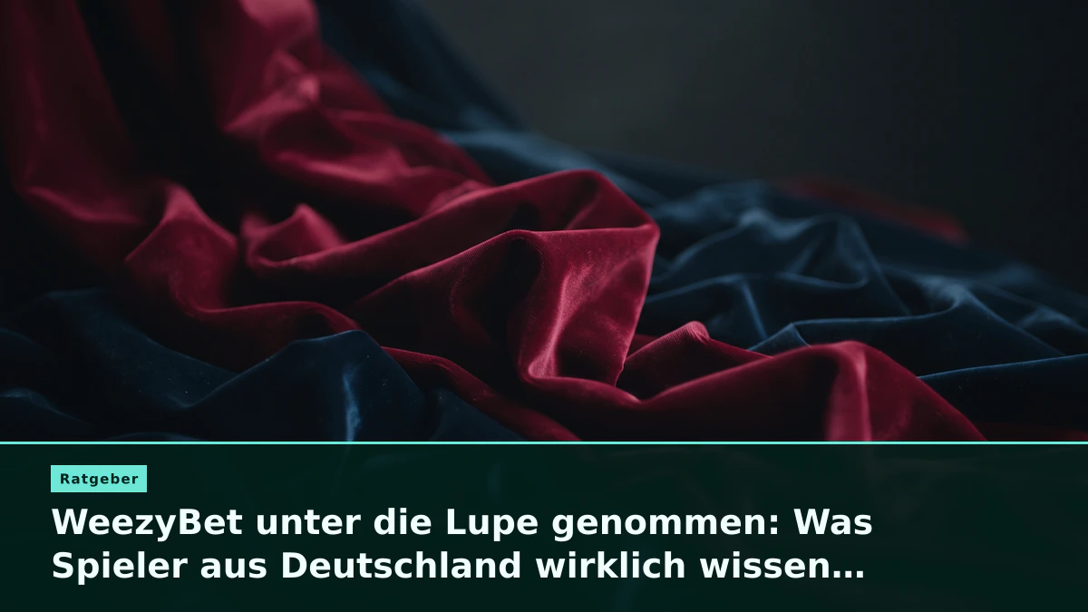 WeezyBet unter die Lupe genommen: Was Spieler aus Deutschland wirklich wissen müssen