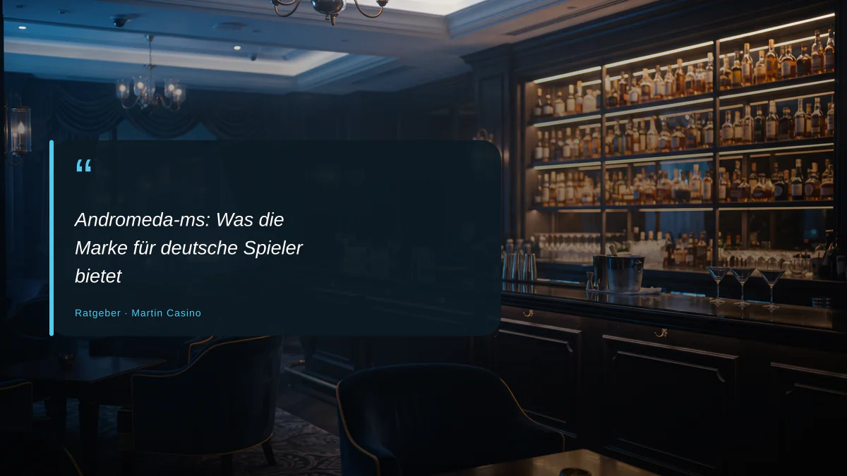 Andromeda-ms: Was die Marke für deutsche Spieler bietet
