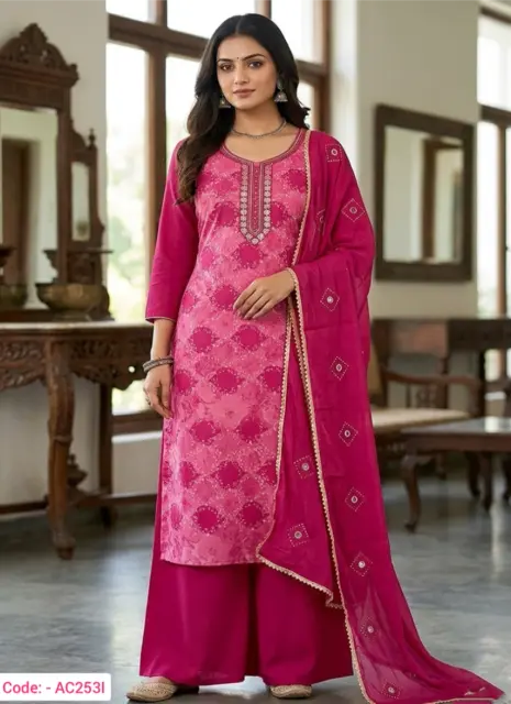 Rani color printed suit set