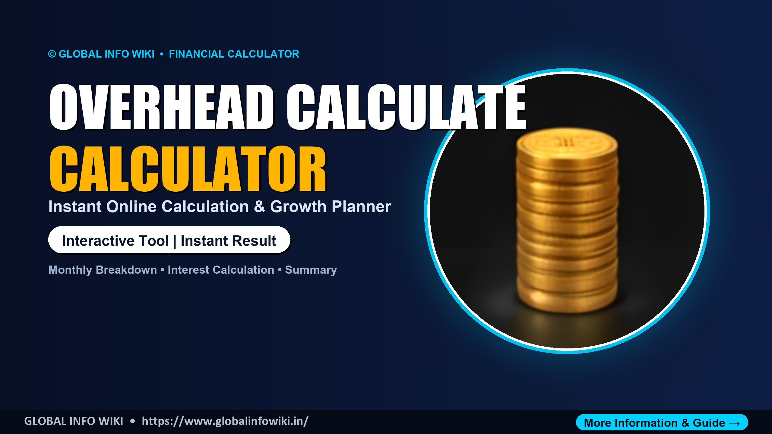 Overhead Calculator — Calculate Business Overhead Rate Overhead Calculator — Calculate Business Overhead Rate