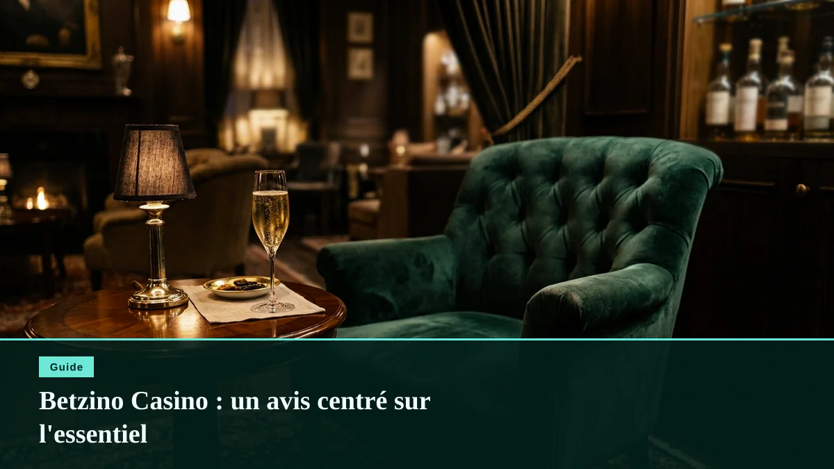 Betzino Casino : un avis centré sur l'essentiel