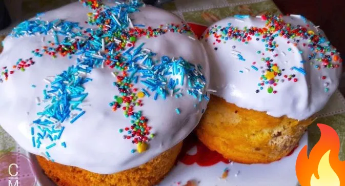 Постер Пасхальный кулич (паска)