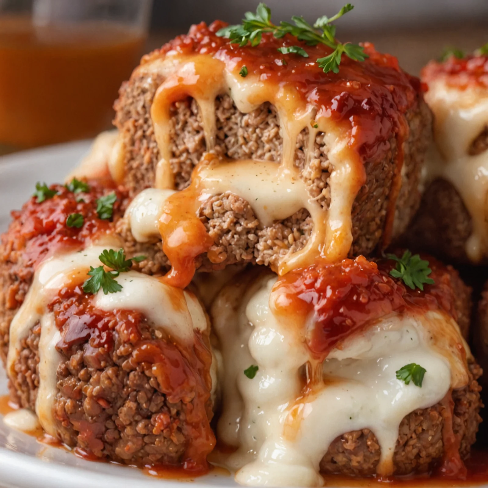 Stuffed Meatloaf Bites You Can't Resist!