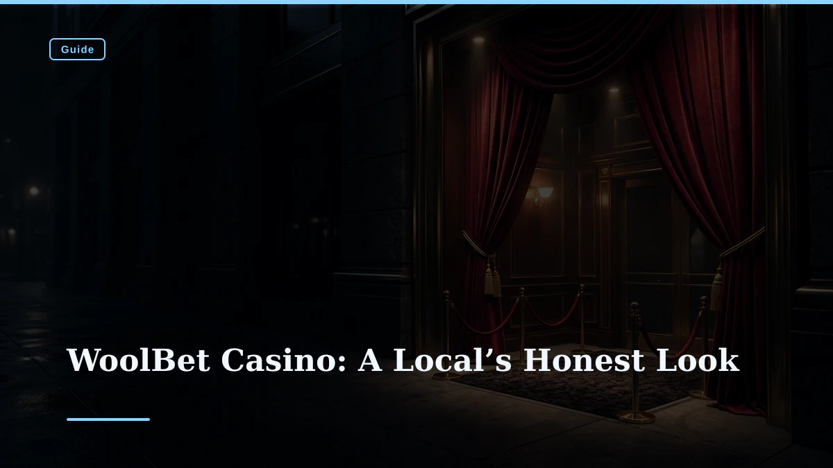 WoolBet Casino: A Local’s Honest Look