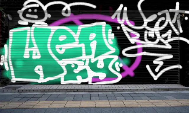 Graffiti artwork by DECAY