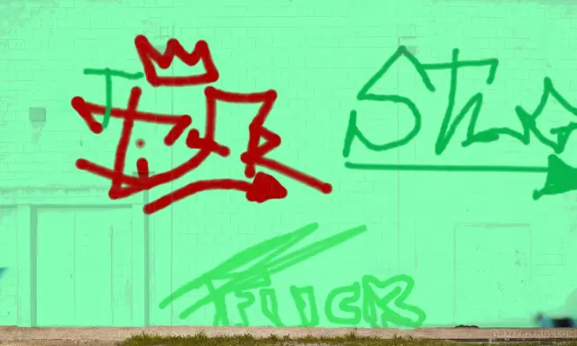 Graffiti artwork by STUG