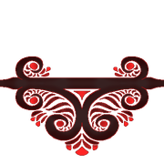 Page Break | Red Designed Half