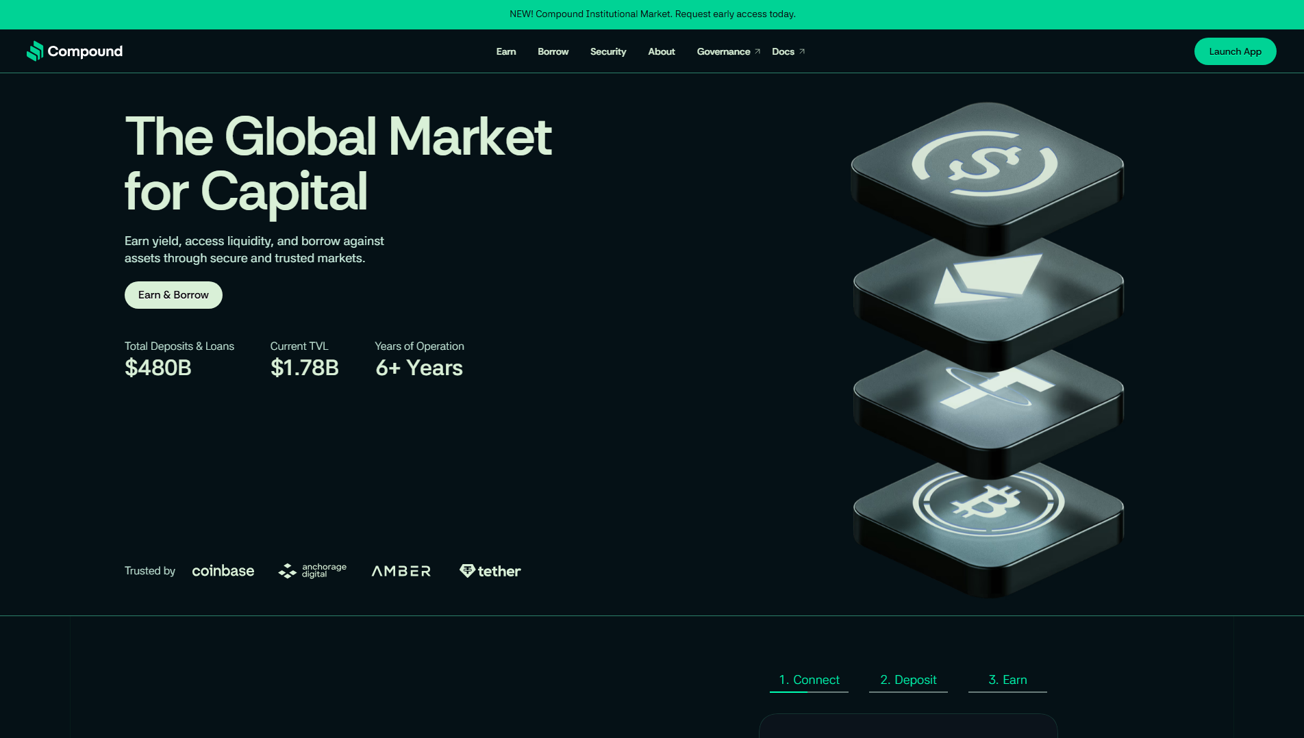 Screenshot of compound.xyz