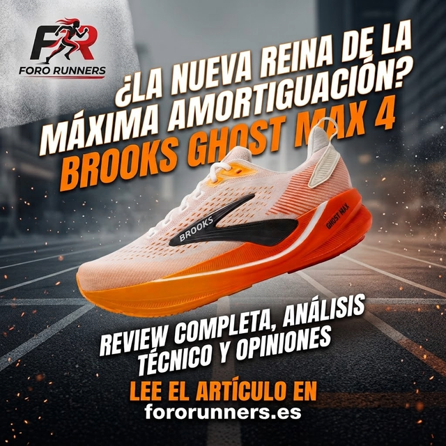 Brooks Ghost Max 4: Review, Análisis Técnico, Especificaciones y Opiniones