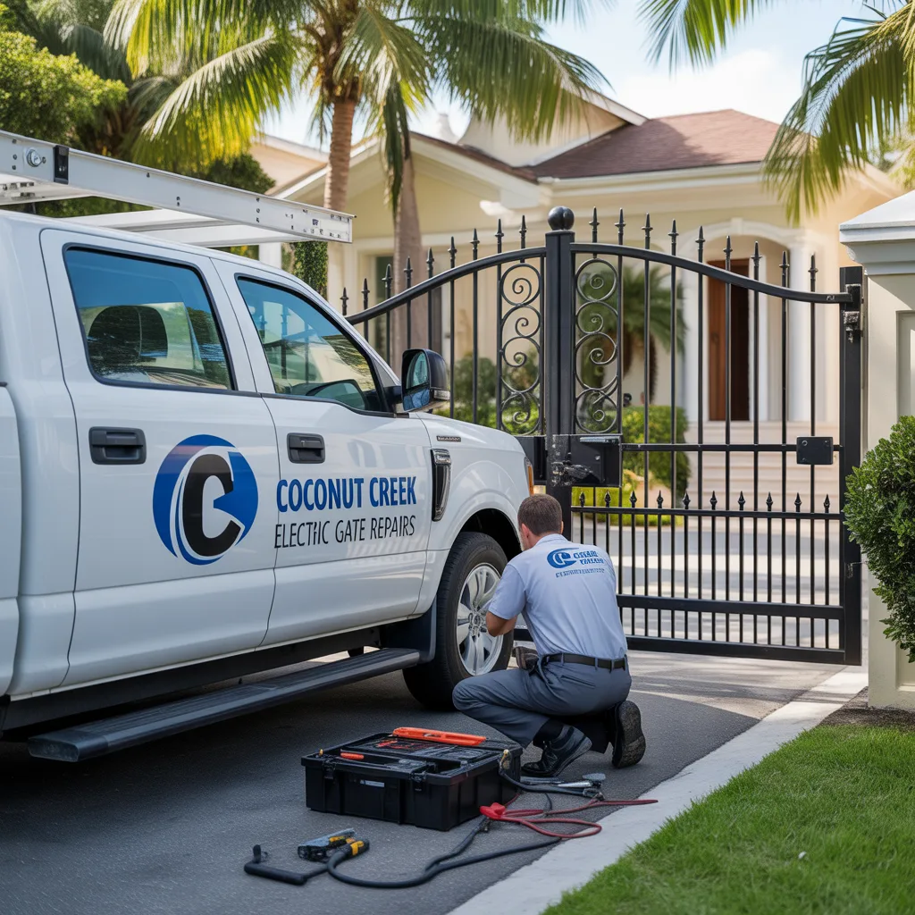 Coconut Creek Electric Gate Repairs Logo