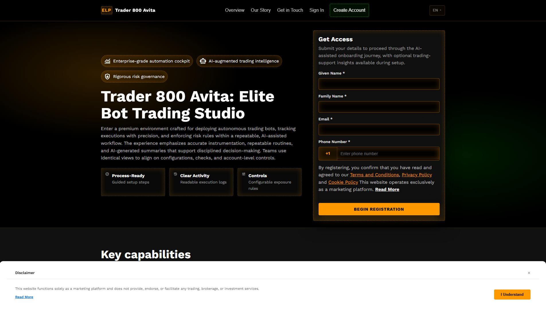 Stored capture of trader800avita.shop