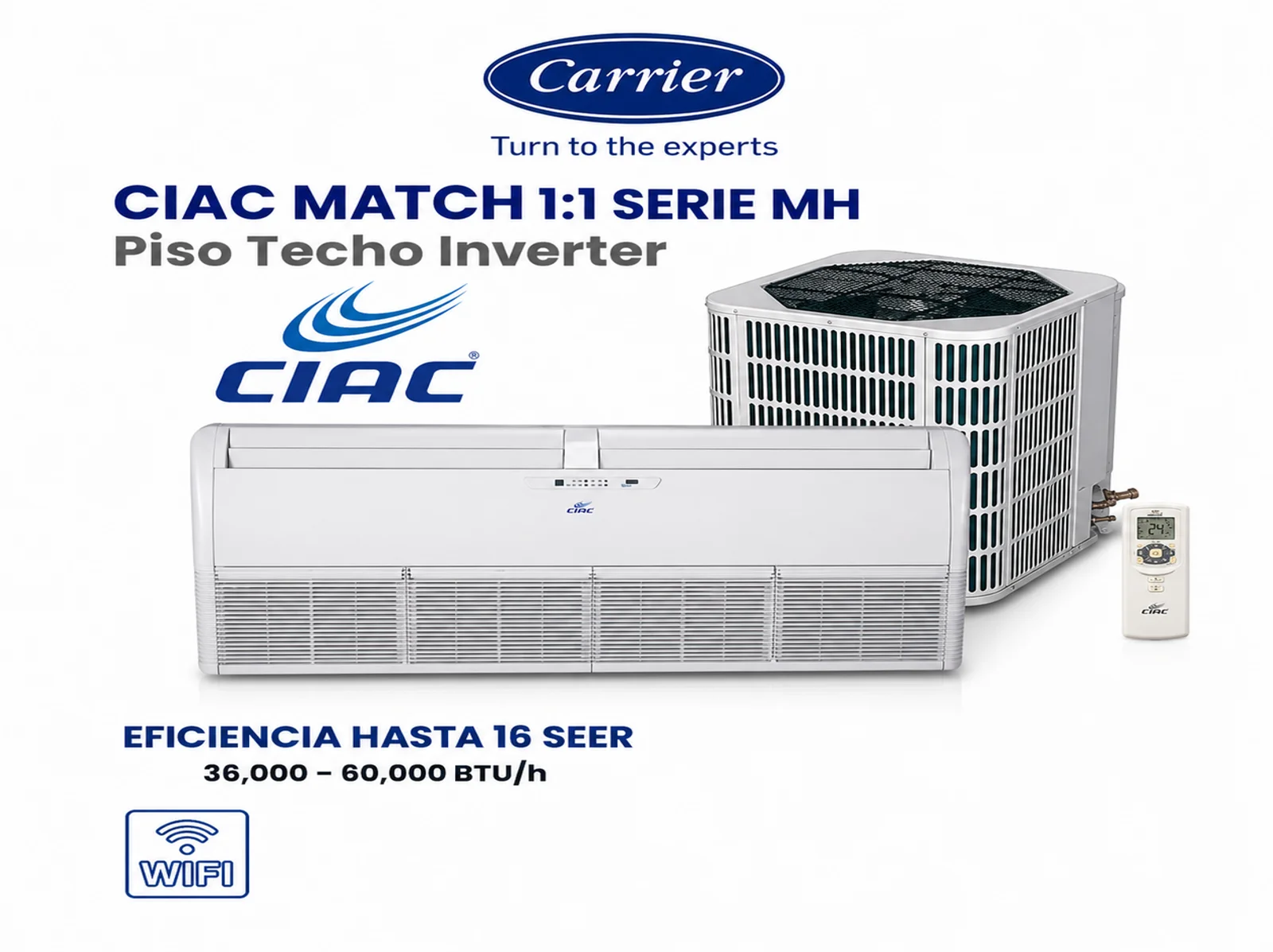 CIAC Match Piso Techo Inverter