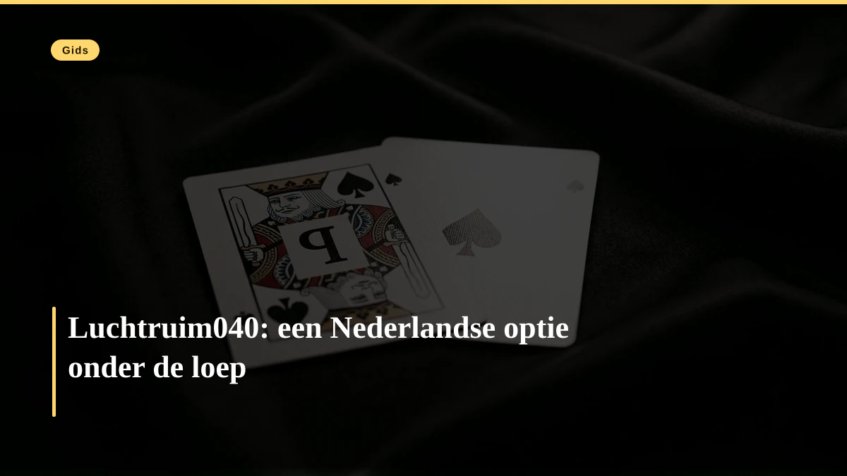 Luchtruim040: een Nederlandse optie onder de loep