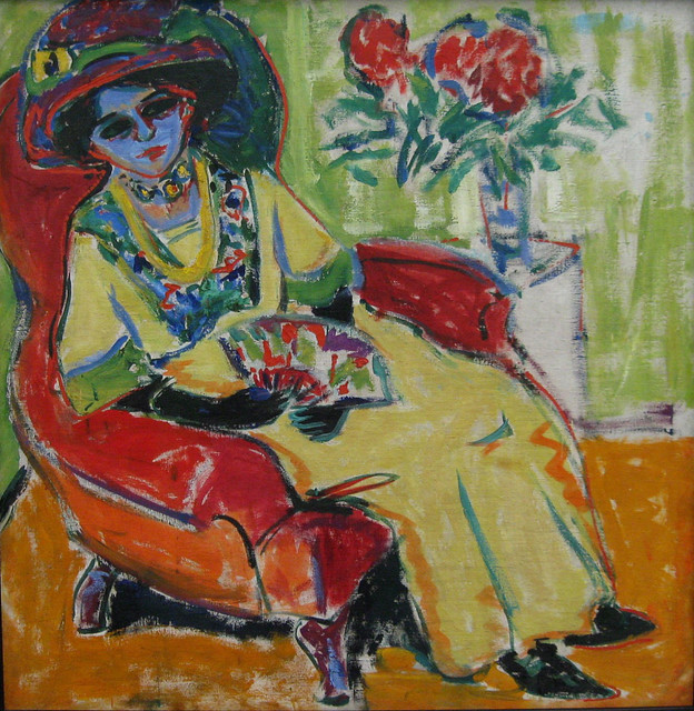 Сидящая дама (Додо) 1907