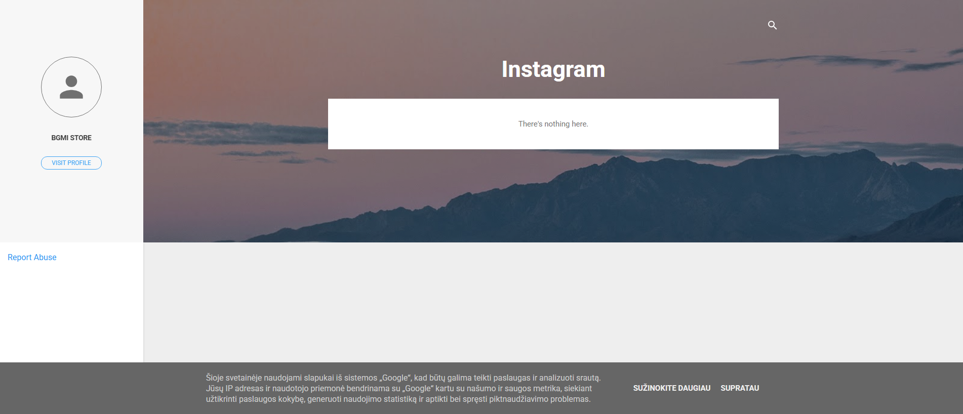 Forensic screenshot of instagramfollowers7894.blogspot.com showing the phishing page layout