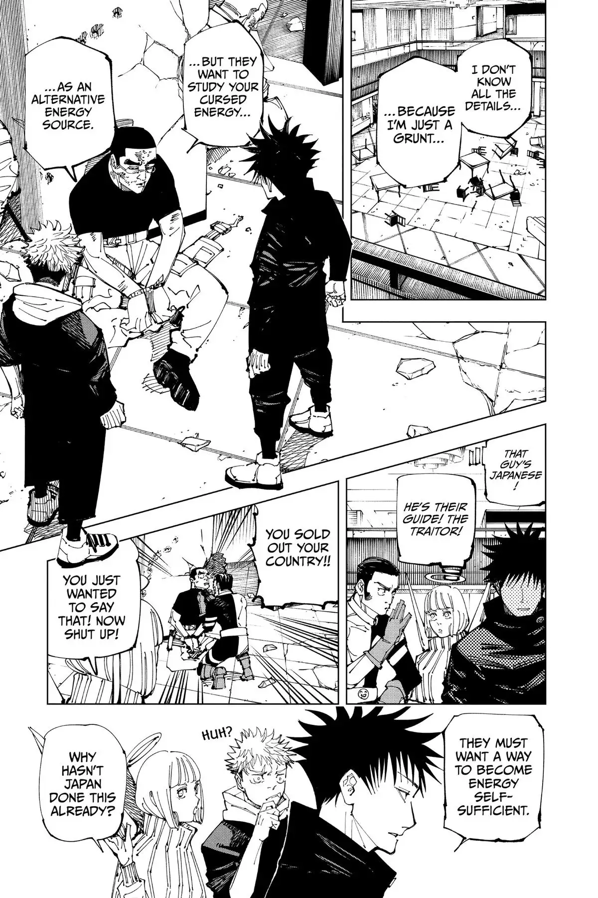 Read Jujutsu Kaisen Chapter 210 English - Page 3