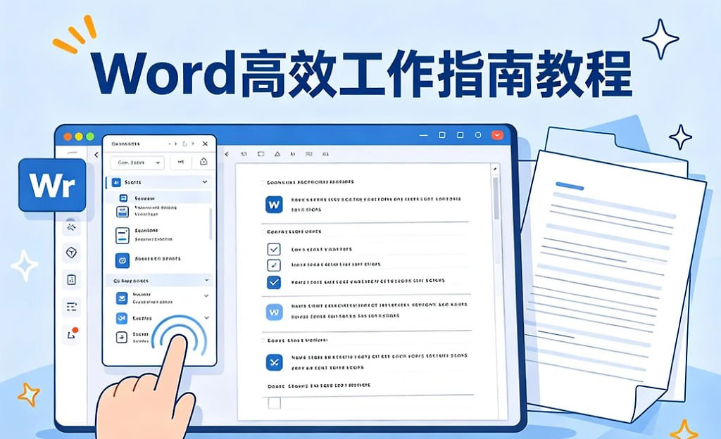 Word高效工作指南教程，轻松搞定文档任务