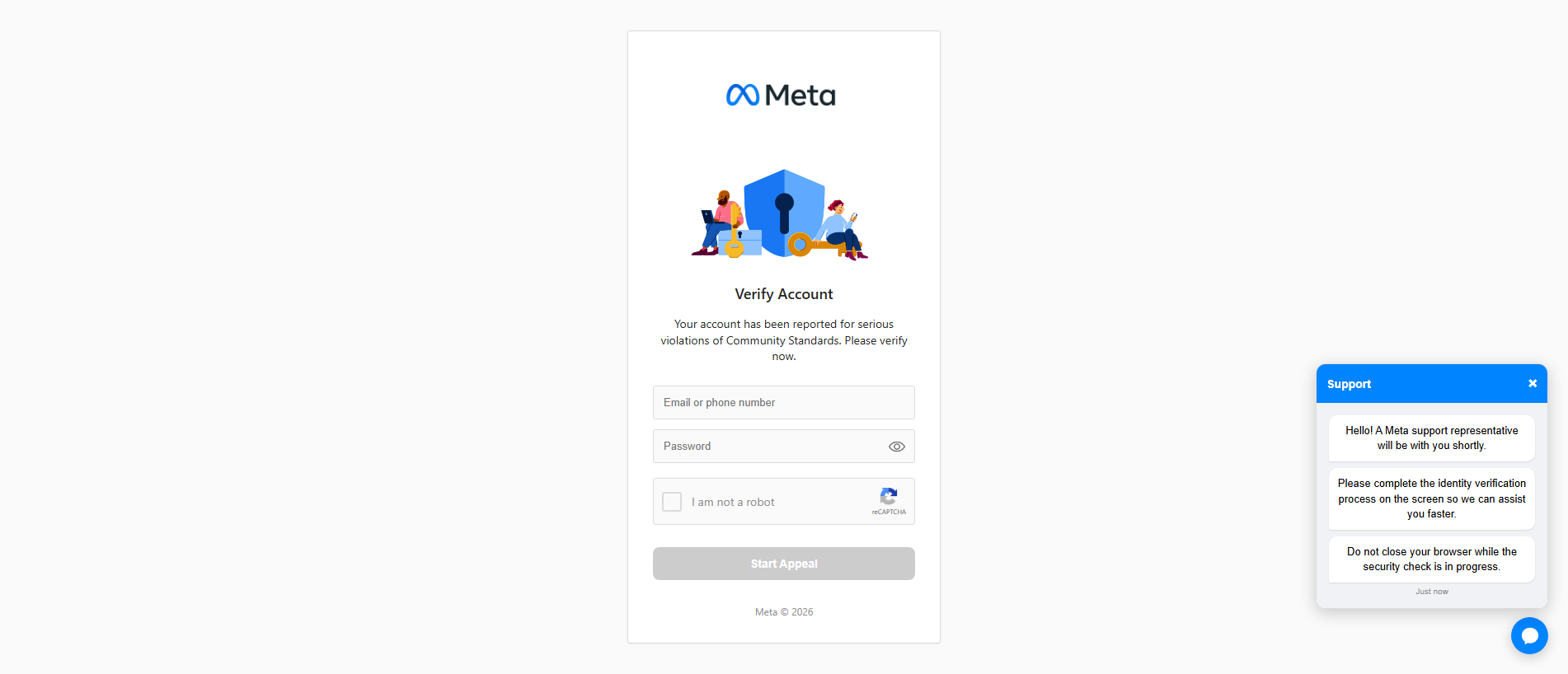 Stored capture of messenger-verrification-supporst.us