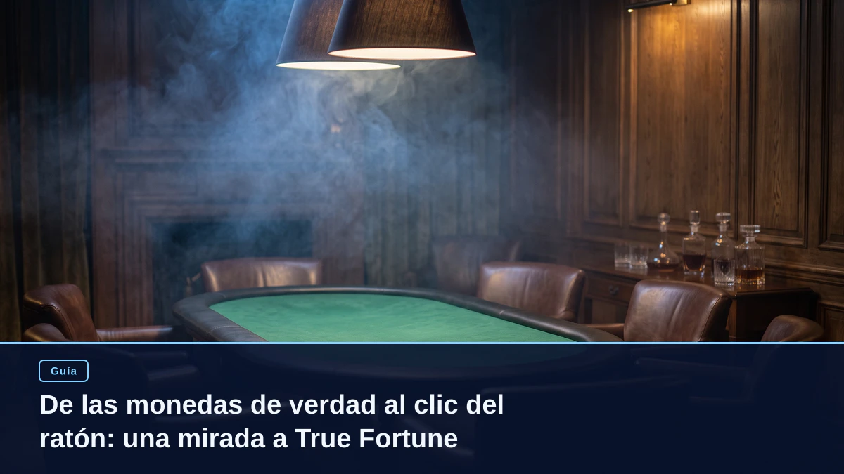 De las monedas de verdad al clic del ratón: una mirada a True Fortune