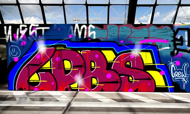 Graffiti artwork by LPBER