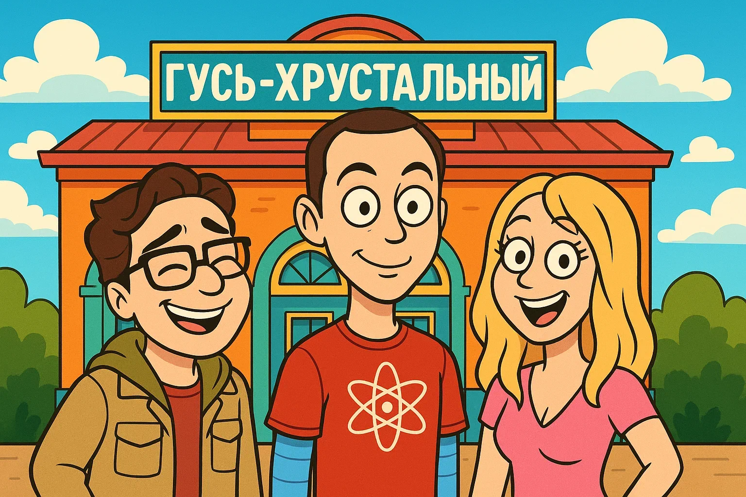 Теория большого взрыва и Гусь-Хрустальный