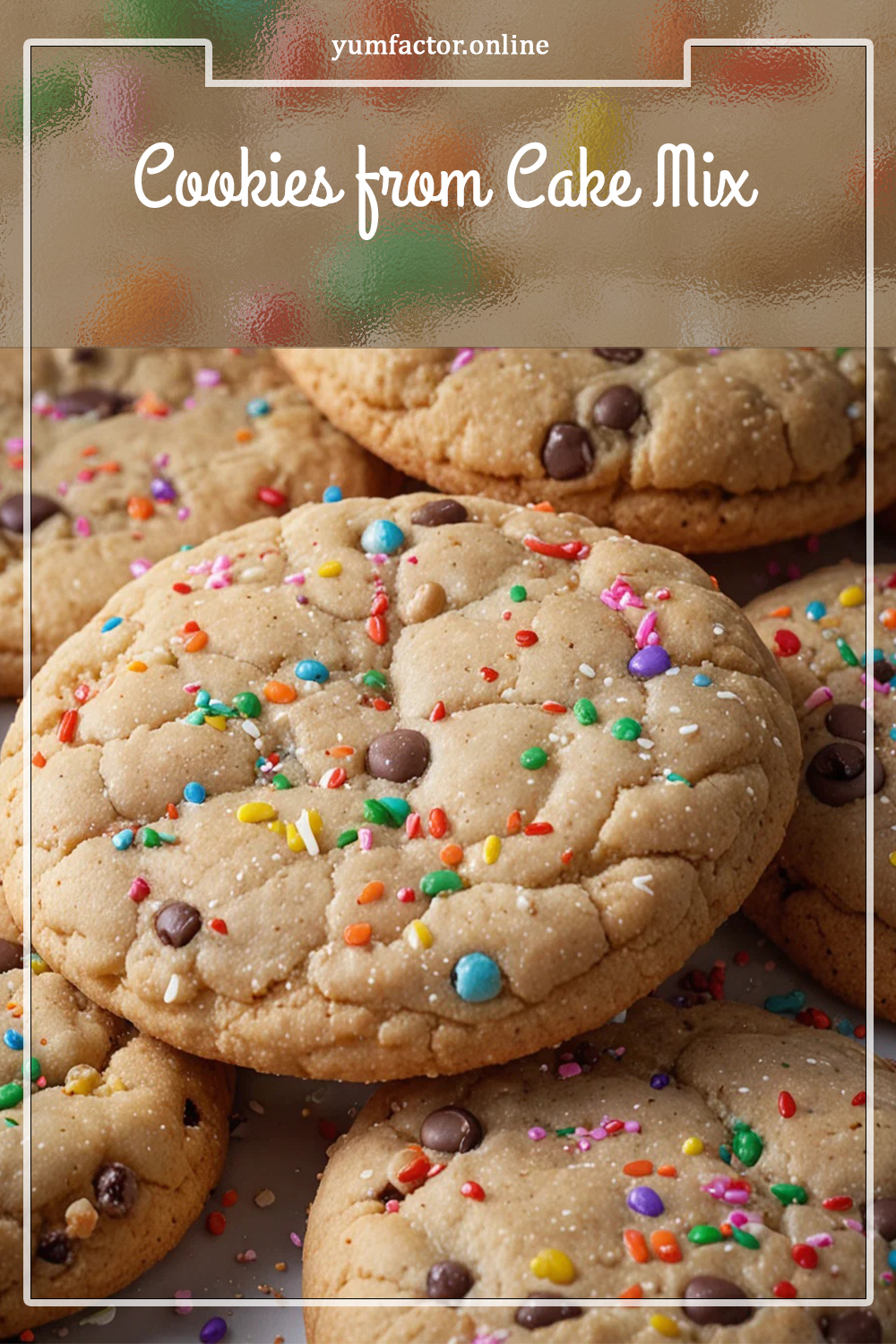Cookies from Cake Mix