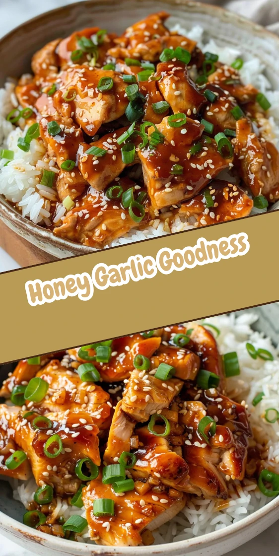 Sweet and Savory Honey Garlic Chicken